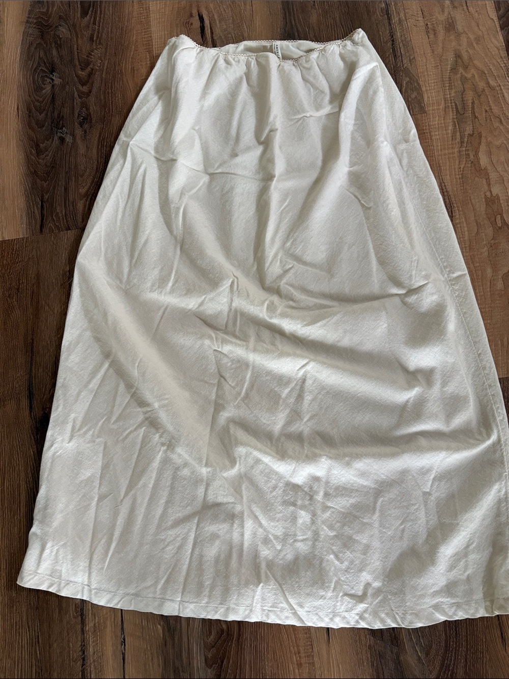 American Eagle Outfitters Cream Maxi Skirt